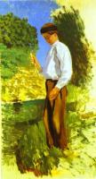Bazille, Frederic - Louis Auriol Fishing